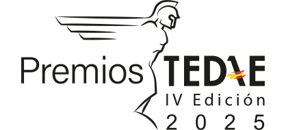Logo Premios TEDAE 2025 Black